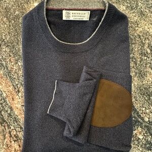 WINTER SALE!!! Brunello Cucinelli Cashmere Jumper / Mens SZ 52 / US 42